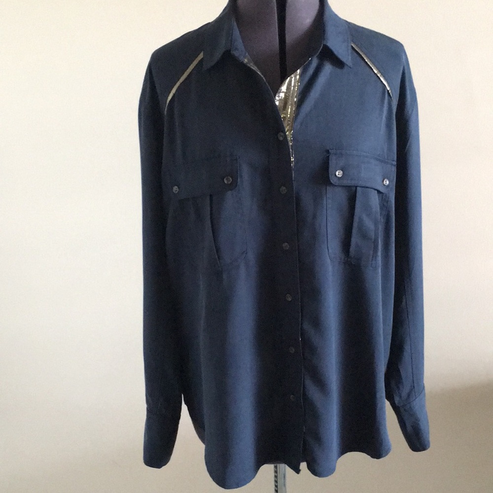 NWT!! Authentic Free People 100% tencel shirt